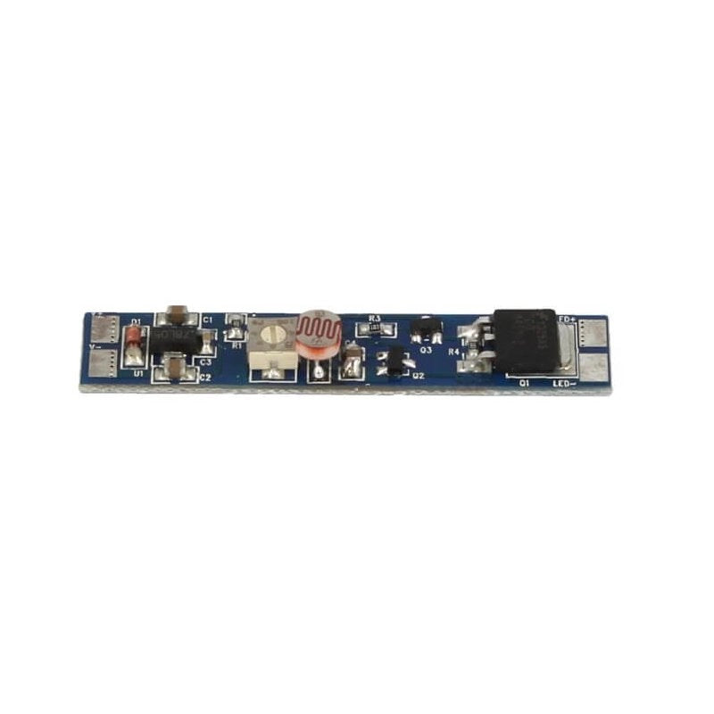 Sensore Crepuscolare 12V 24V 8A Light Sensor Per Profilo Alluminio