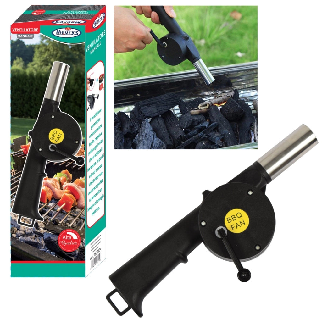 MAURY'S VENTILATORE A MANO PER BARBECUE  OKS
