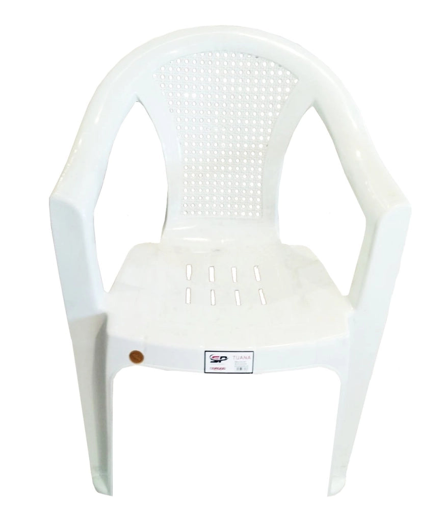 SEDIA IMPILABILE cm 45x53x77h - Col. Bianco