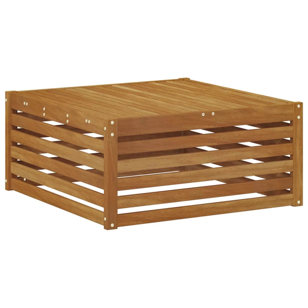 Set di divani da esterno con cuscino 5 pcs Naturale e Crema 3372980