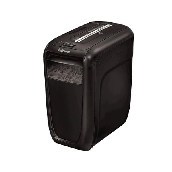 Fellowes 60cs distruggi documenti triturazione incrociata 72 db 23 cm nero - 4606101
