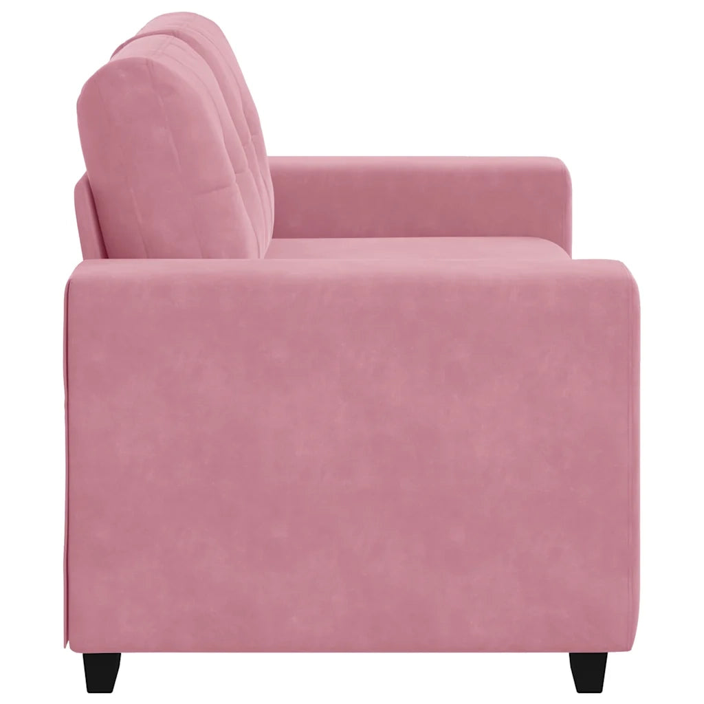 | Divano a due posti | con cuscino Rosa Velluto 4105113