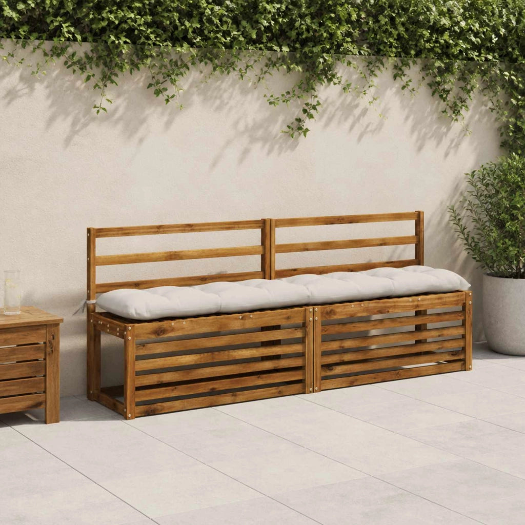 Cuscino per panchina VIANEN 100% Poliestere Bianco 953236