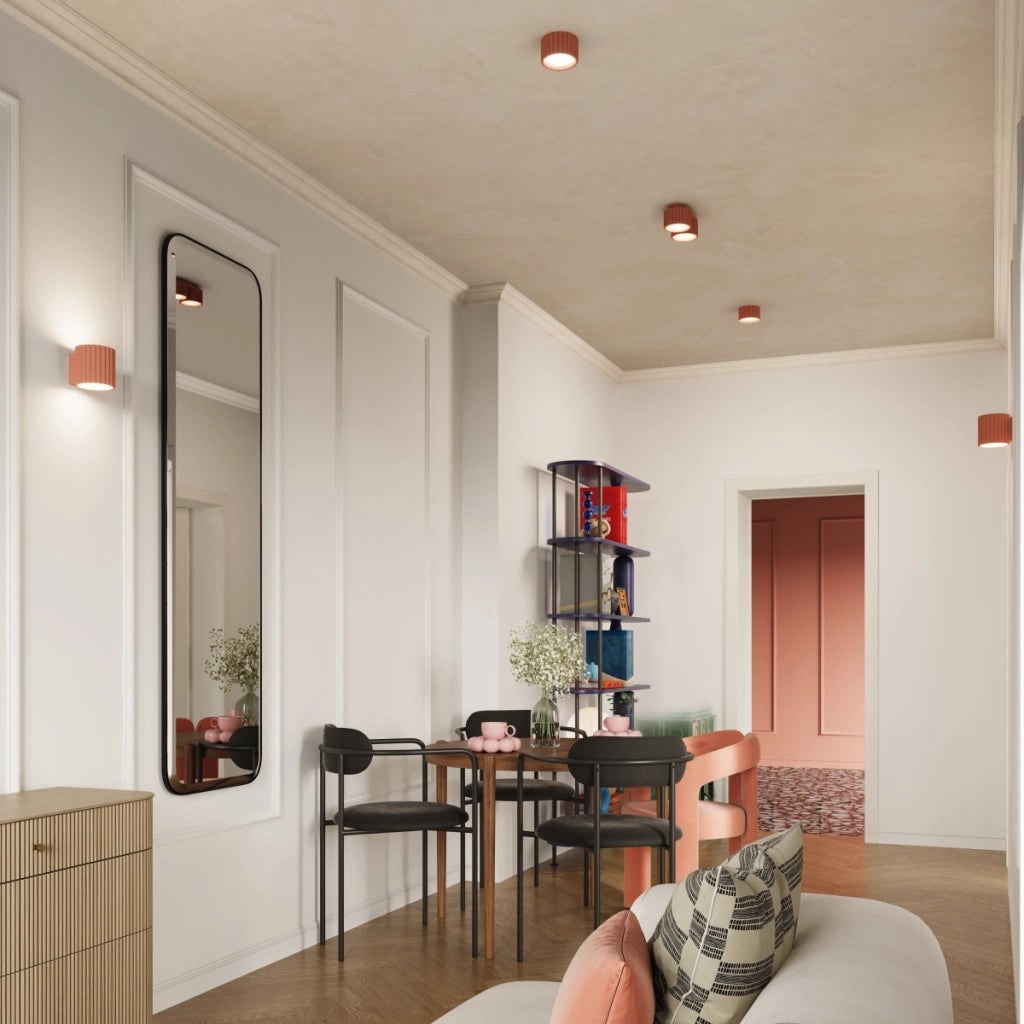 Lampada da soffitto AURA 2 peach Gx53
