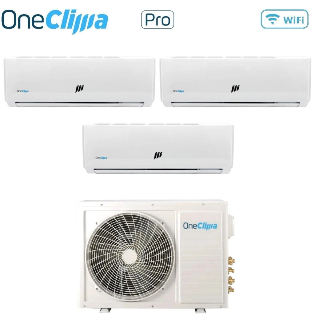 Condizionatore Trial Split OneClima Pro 9+9+12 con MLT27x3/Y24 R-32 Wi-Fi Optional