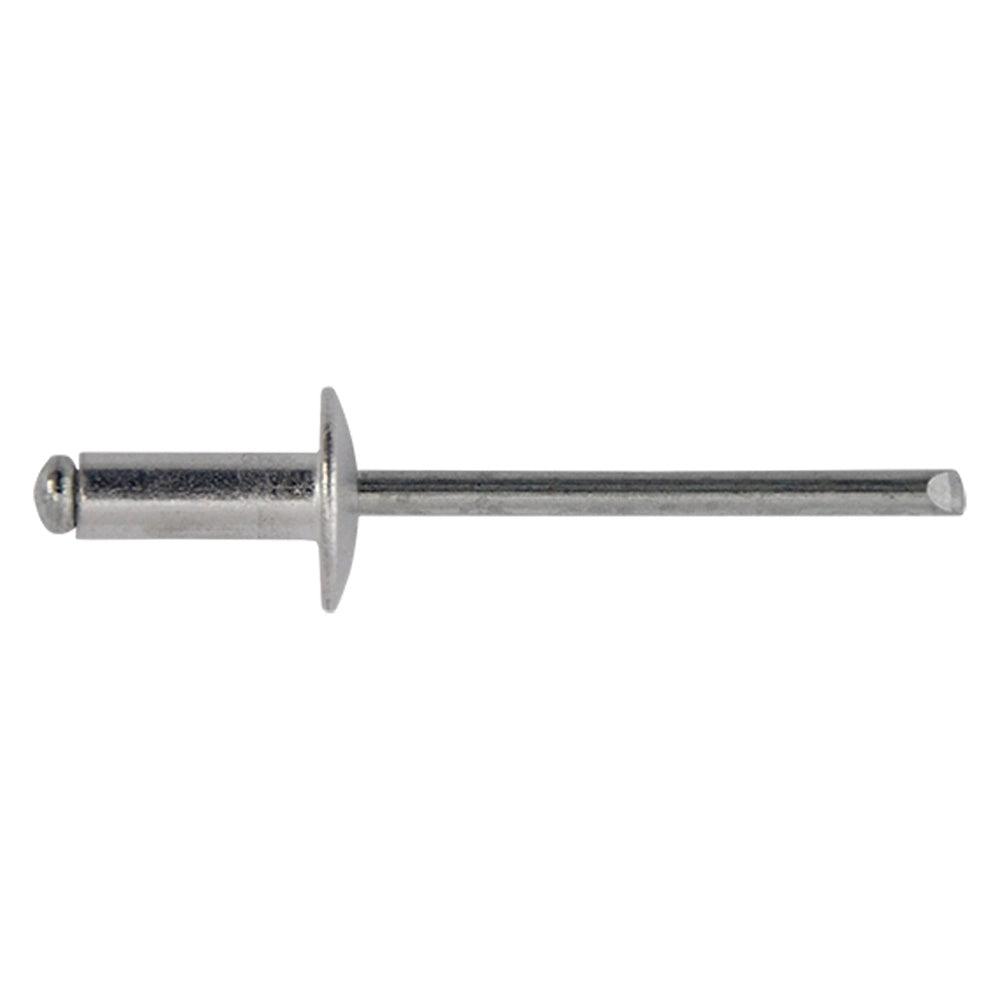 Rivetto alluminio 4,8 x 20 - testa 14 mm