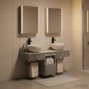 Set di Armadi da Bagno 5 pcs Grigio Cemento 43 x 11,5 x 60,5 cm 3406290