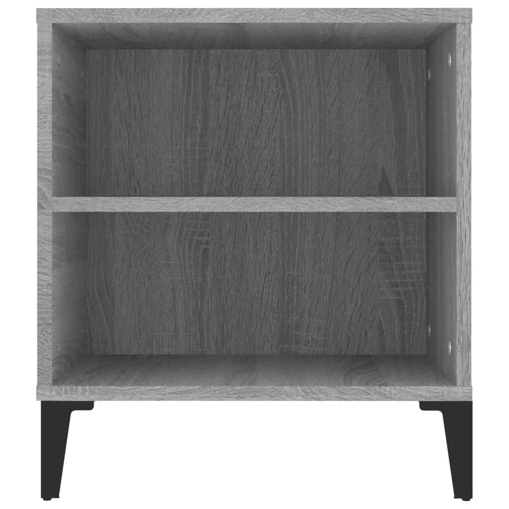 Mobile TV multimediale mensola TV credenza TV sala da pranzo soggiorno camera da letto Sonoma 102 x 44,5 x 50 cm legno ingegnerizzato grigio 02_0028370