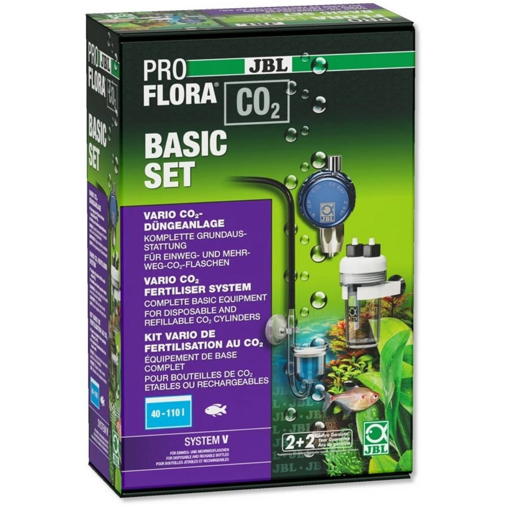Jbl Proflora CO2 Basic Set V - Impianto CO2 di base per piante d'acquario senza bombola