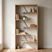 Libreria Tars rovere 84x24x157H