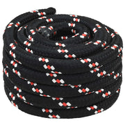 Corda multiuso 50 mm 25 m Nero e Rosso PP 3472757