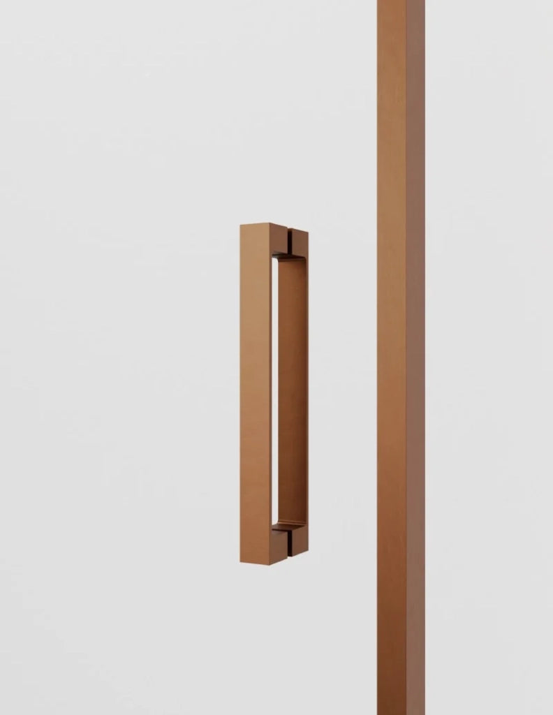 Box doccia ingresso angolare 2+2 ABANTE (TWENTY) 80x70 cm Rame