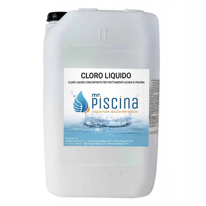 CLORO LIQUIDO per piscina Quantità confezione: 1 pezzo
