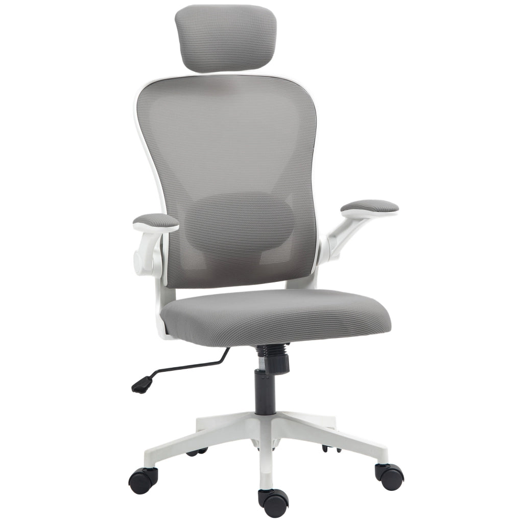 Sedia da ufficio con rete ¨C Minimal ¨C grigio