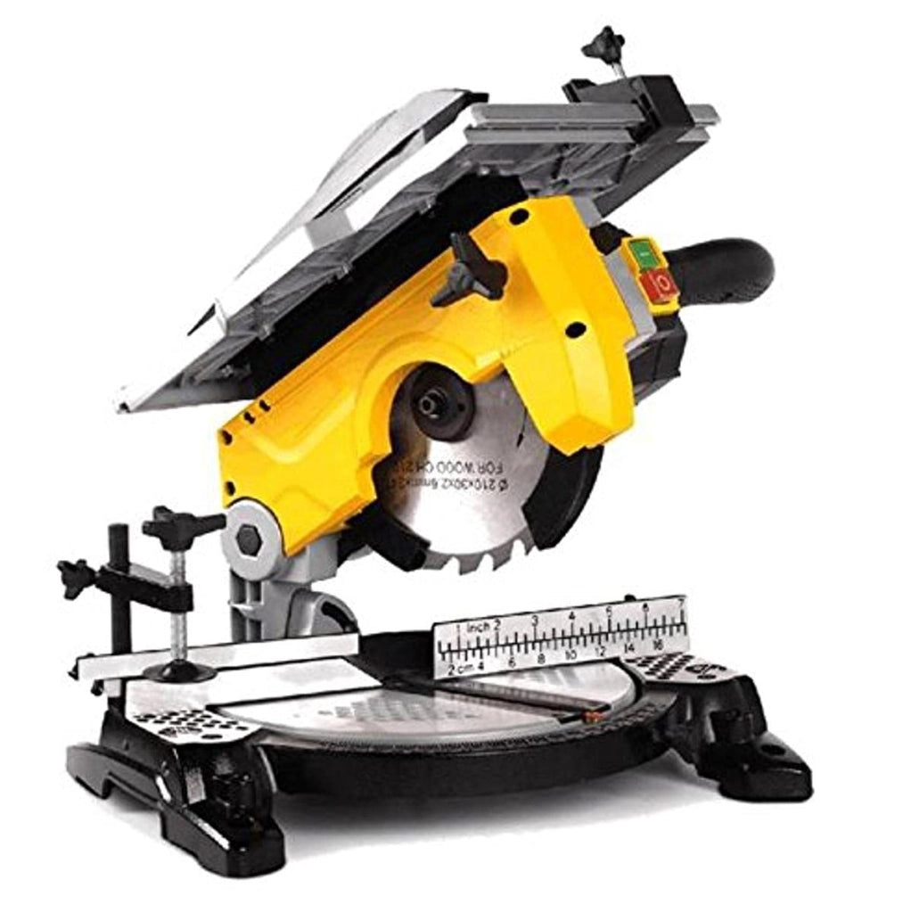 Troncatrice per Legno con Pianetto Superiore ''TR076'' 1200 W Ø 210 mm Femi