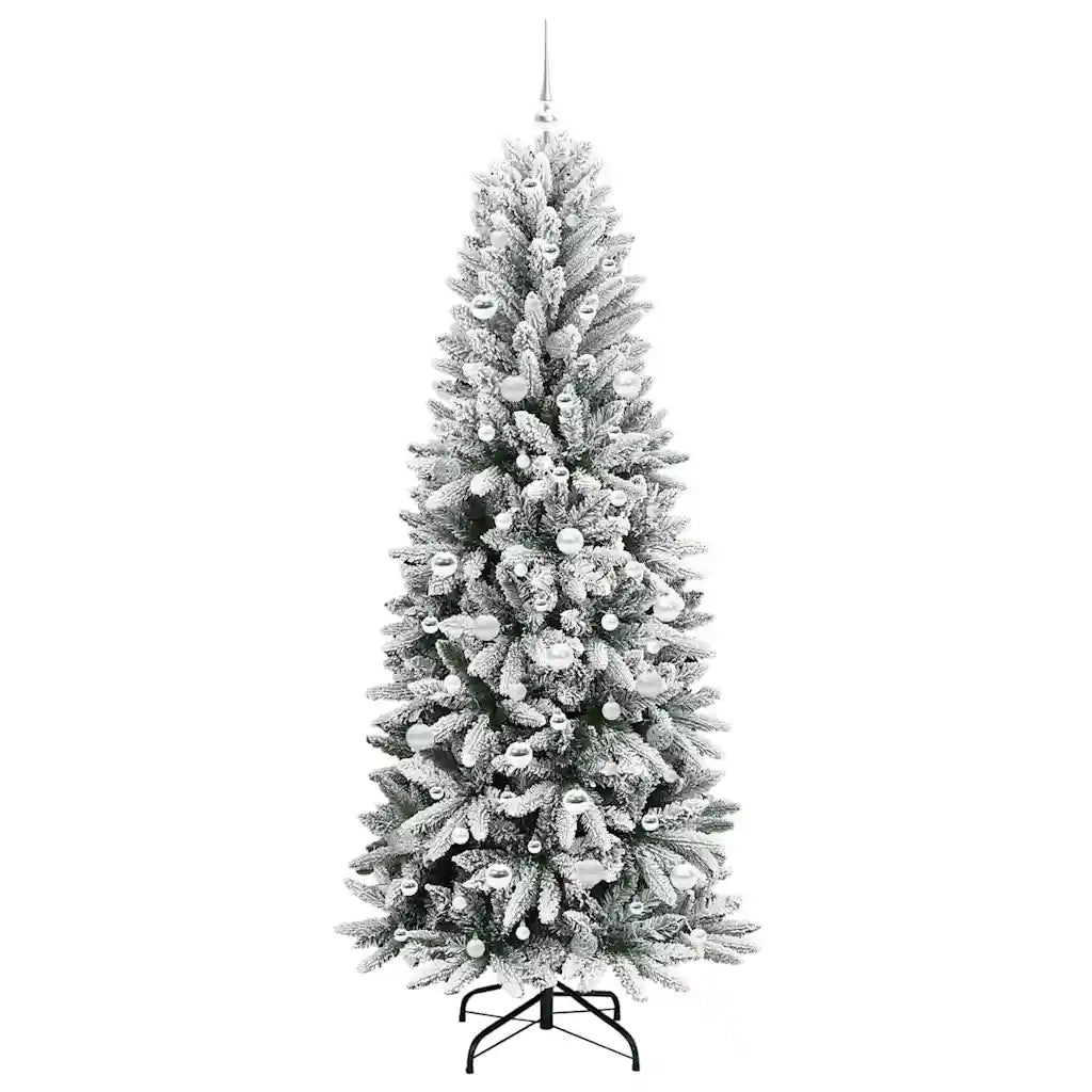 Albero di Natale artificiale con 300 LED Bianco 210 cm