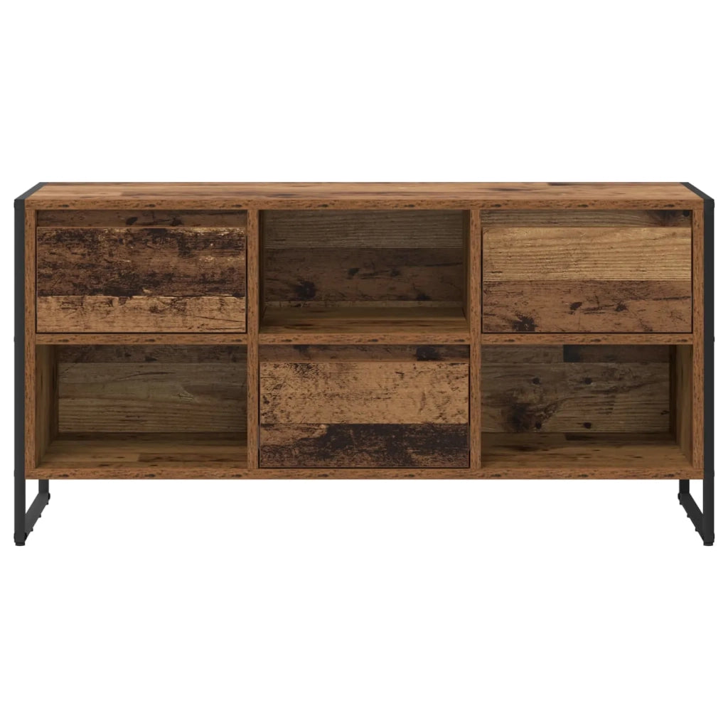 Mobile TV-Credenza per TV-Console TV Legno vecchio 100 x 36 x 49,5 cm Legno multistrato 718245