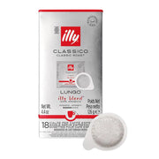 Illy Caffe Cialde 44mm Classico Lungo 18pz