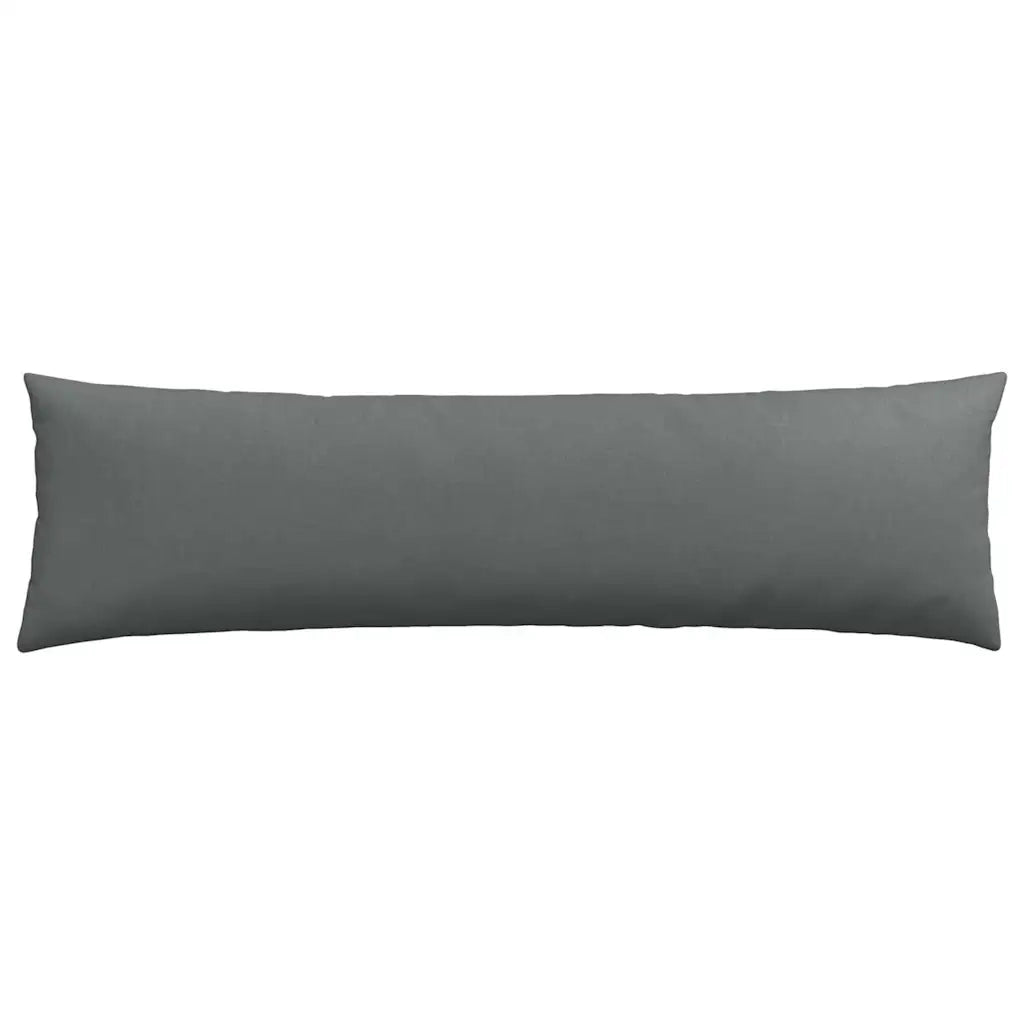 Cuscini da Divano 2 pcs Grigio scuro 145 x 40 cm Tessuto 42013826