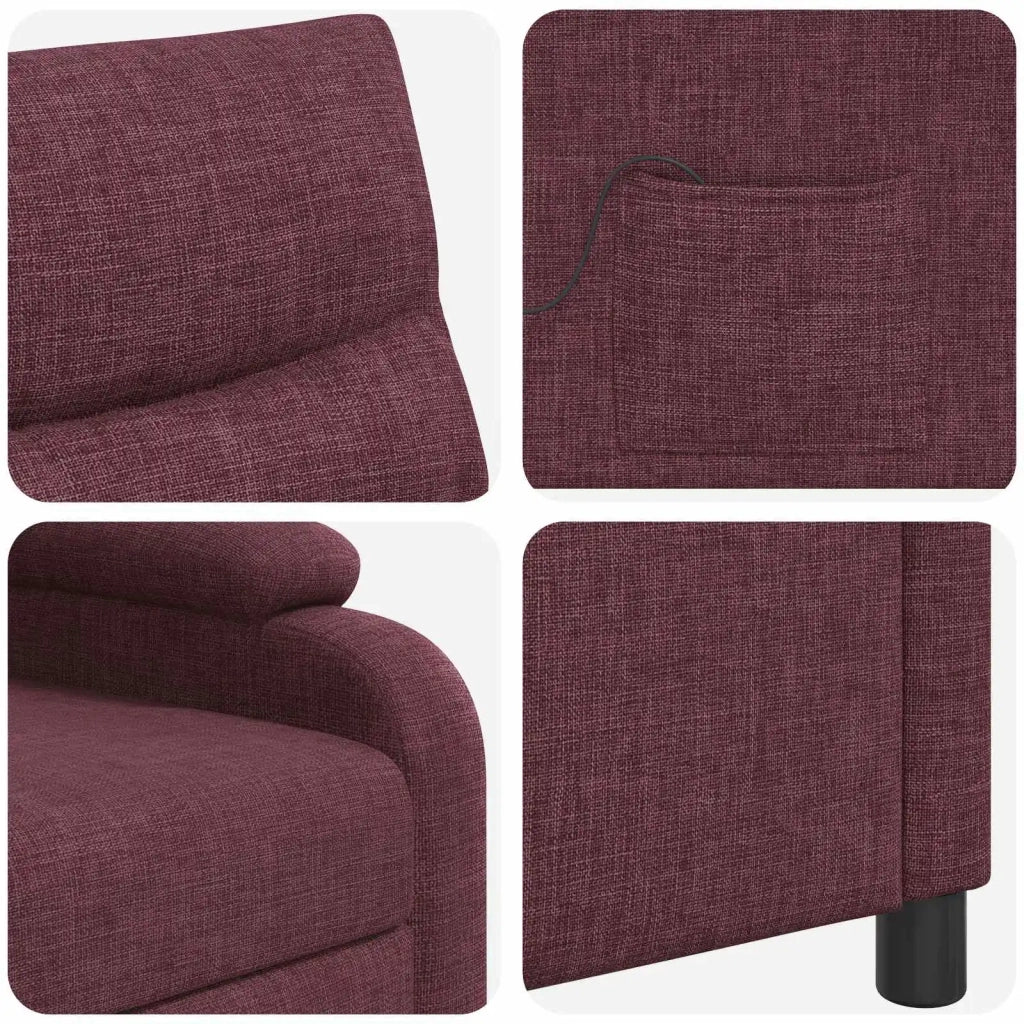 Poltrona Massaggiante Viola Tessuto 42034920