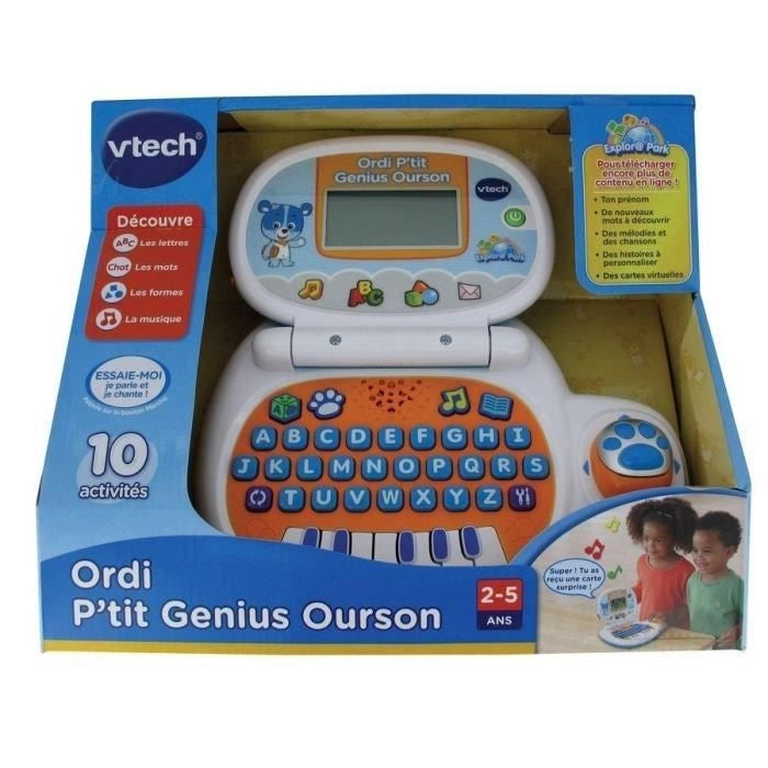 Computer Little Genius Blue Bear