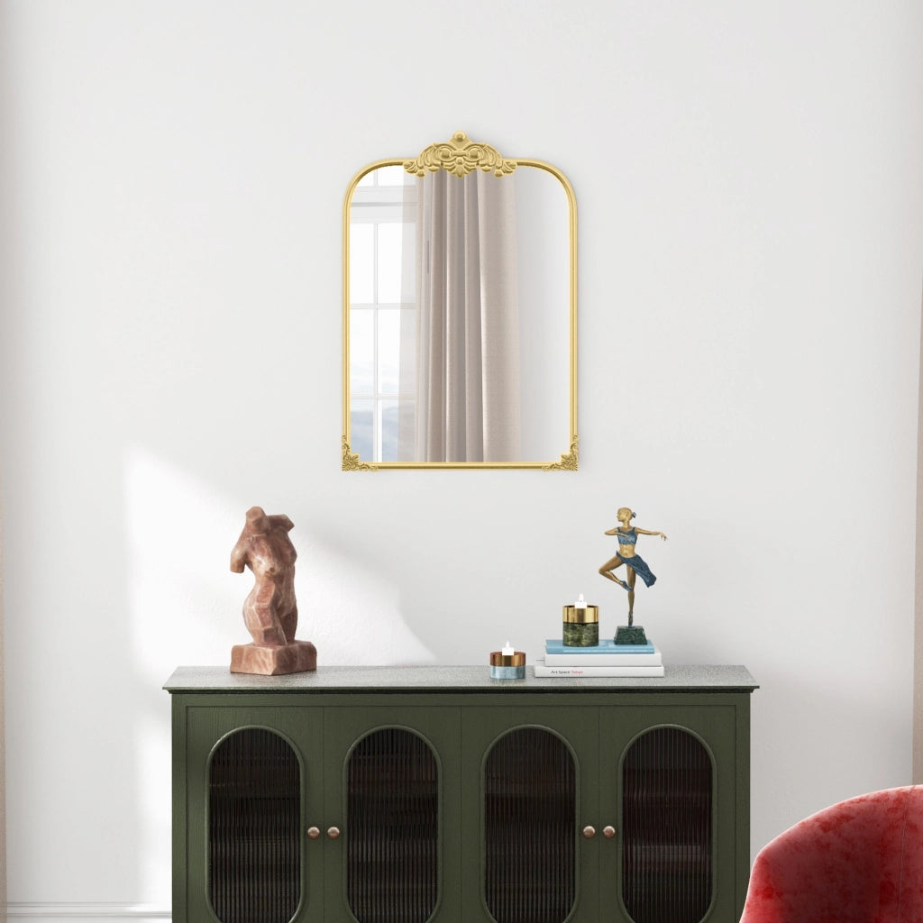 Specchio da Parete ¨C Minimal ¨C Oro 60x3x87 cm