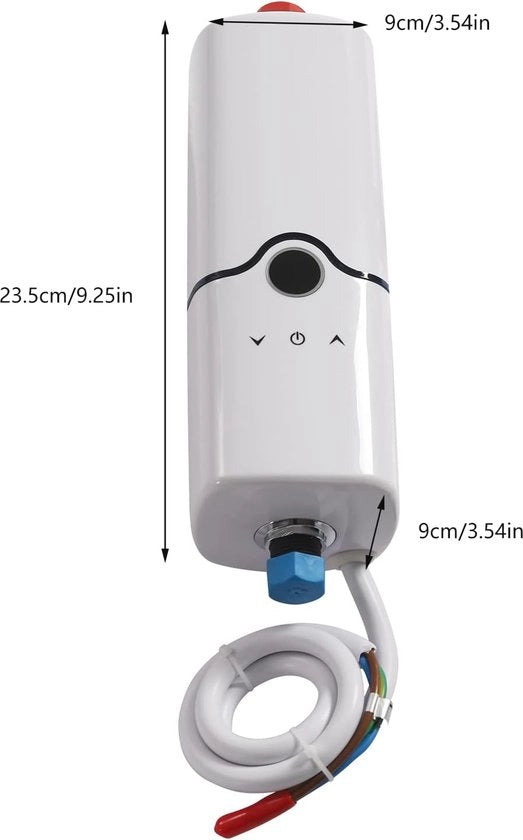 Boiler elettrico regolabile 5500W per bagno e cucina - acqua sotto il lavandino