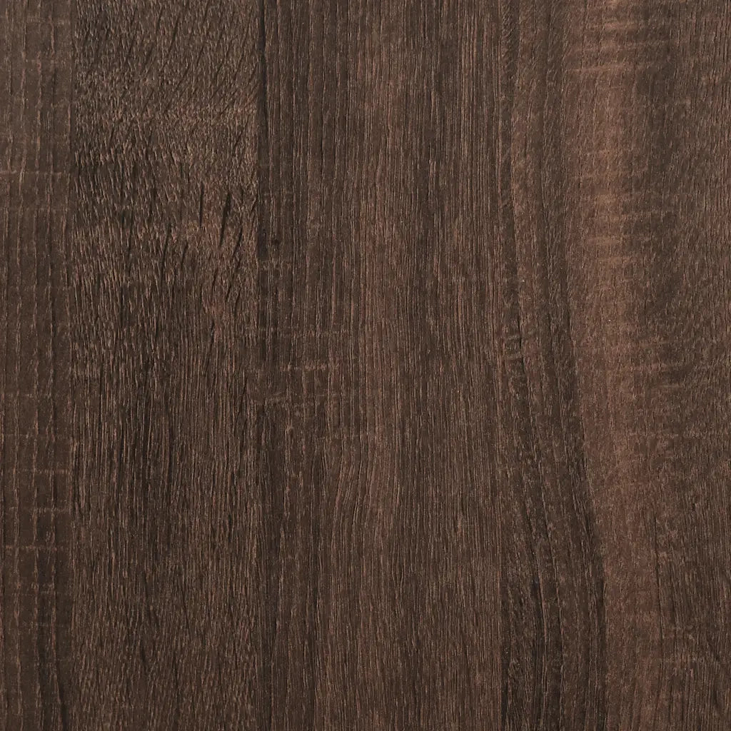 Credenza-Buffet-Armadio da cucina Rovere Marrone 68x35x76 cm in Legno Multistrato 696026