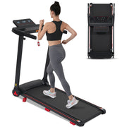 Tapis roulant pieghevole da casa con inclinazione 8%; 3;0 PS; 14 km/h; sensori cardiaci e ricarica USB/Type-C