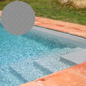 Rotolo Elbtal Antisdrucciolo GRIGIO h1.65x10m membrana PVC 200/100