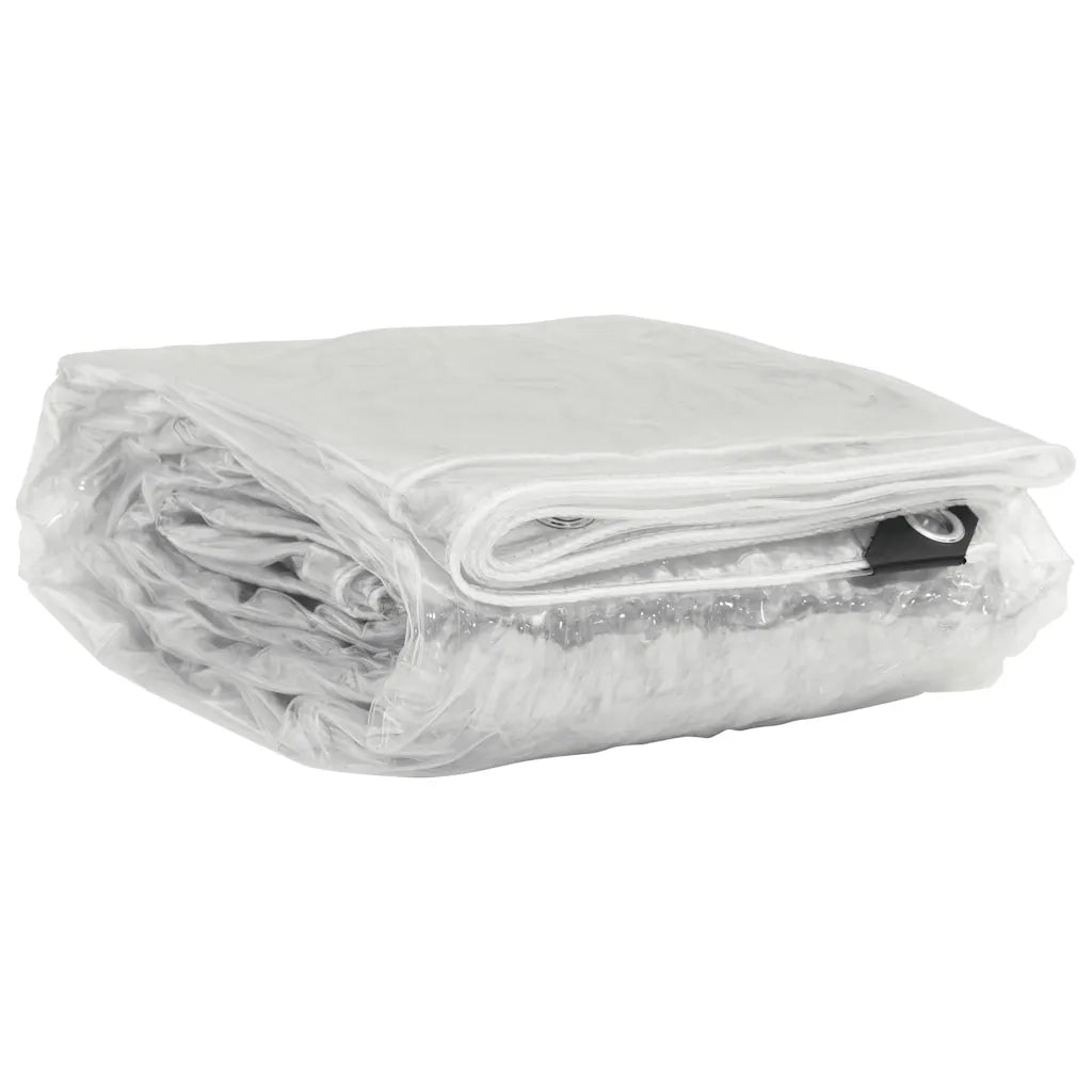 Telone Trasparente con Occhielli 6x8 m in PVC 4018618