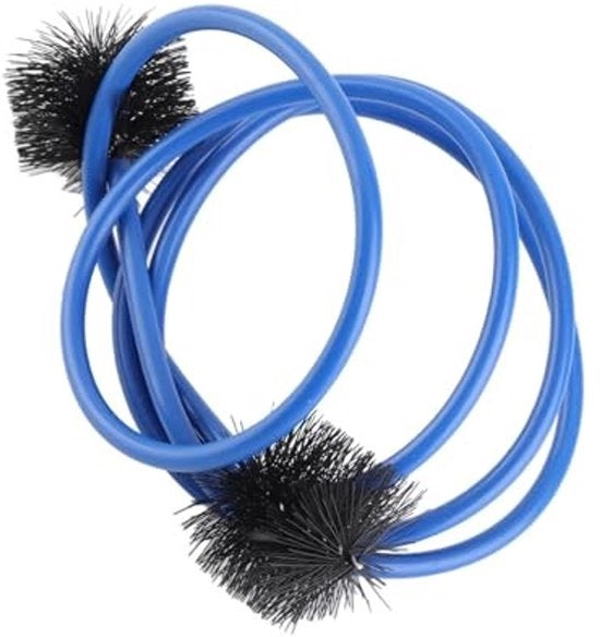 Set di Pulizia per Tromba 3 Pezzi - Setole a Cono/Tondeggiante - Setola Flessibile - Manubrio in Plastica/Metallo - Accessorio di Manutenzione - Kit di Manutenzione per Tromba