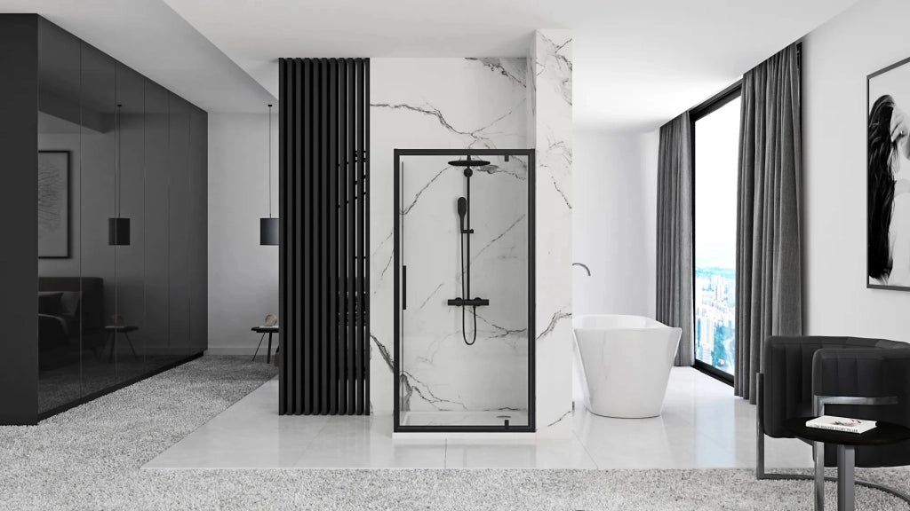Cabina Doccia Ad Angolo Rapid Swing 80x100