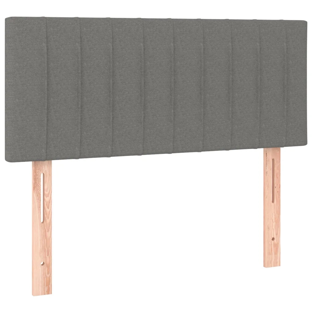 Testiera | Testata Grigio Scuro 90x5x78/88 cm in Tessuto