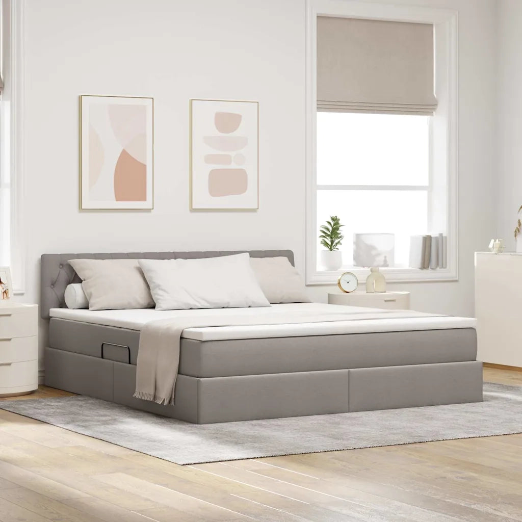 Letto con contenitore e materasso Talpa 160 x 200 cm 3370584