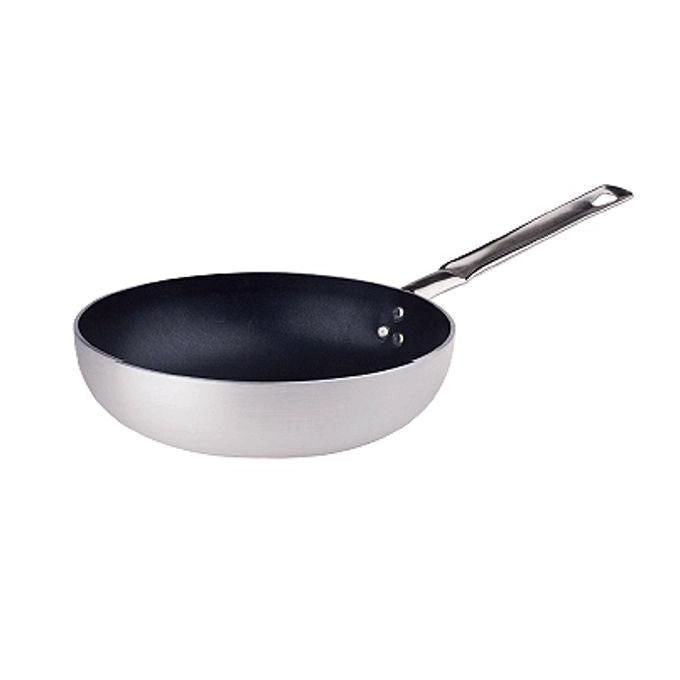 Agnelli FAMA11BSEL32 Select Padella Svasata Alta in Alluminio 2 mm Diametro 32 cm Altezza 7.5 cm colore Argento