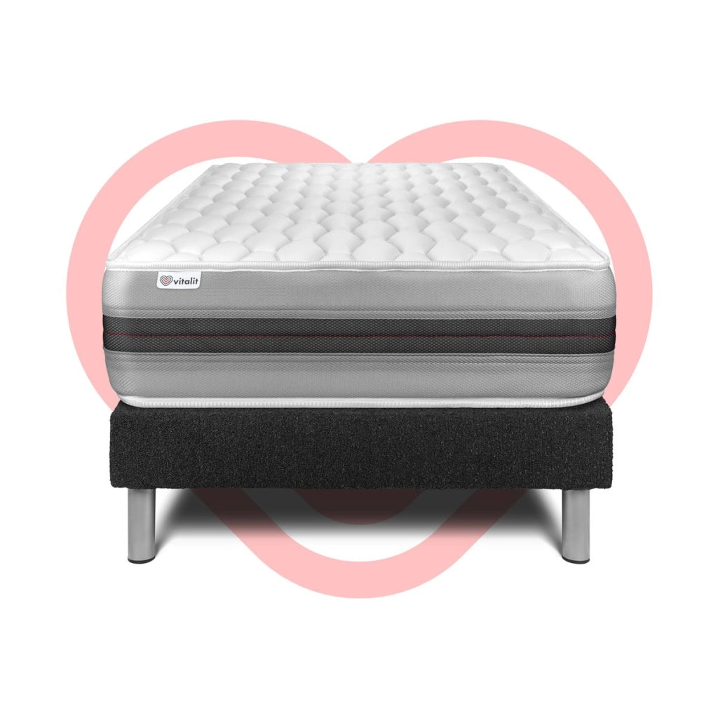 Set materasso e base 90x190 cm - Vitalspring Recover