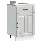 Base da Cucina-Mobile Base da Cucina Lucca Grigio Cemento in Legno Multistrato 516211