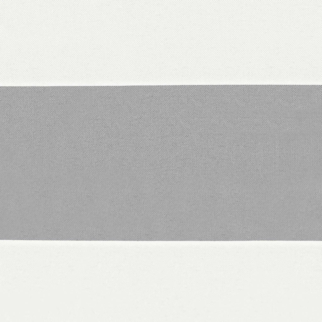 Schermo da balcone Grigio chiaro e bianco 75 x 700 cm
