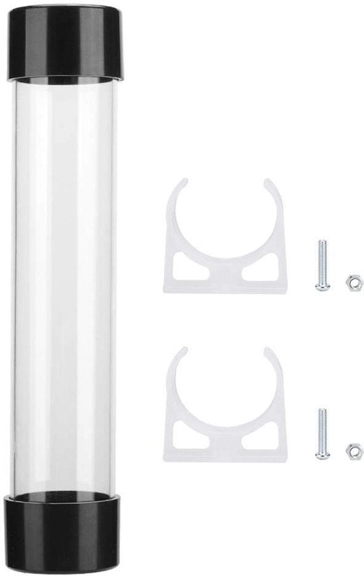 Serbatoio di raffreddamento per PC - 240mm cilindro G1/4 - Sistema di raffreddamento per computer - Regolazione della temperatura efficiente - Ideale per i giocatori - Migliorata prestazione
