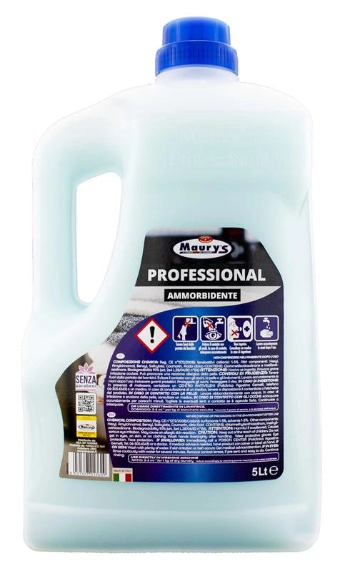 KIT SET 3 PZ MAURY'S PROFESSIONAL 5LT AMMORBIDENTE BLU SENSATION