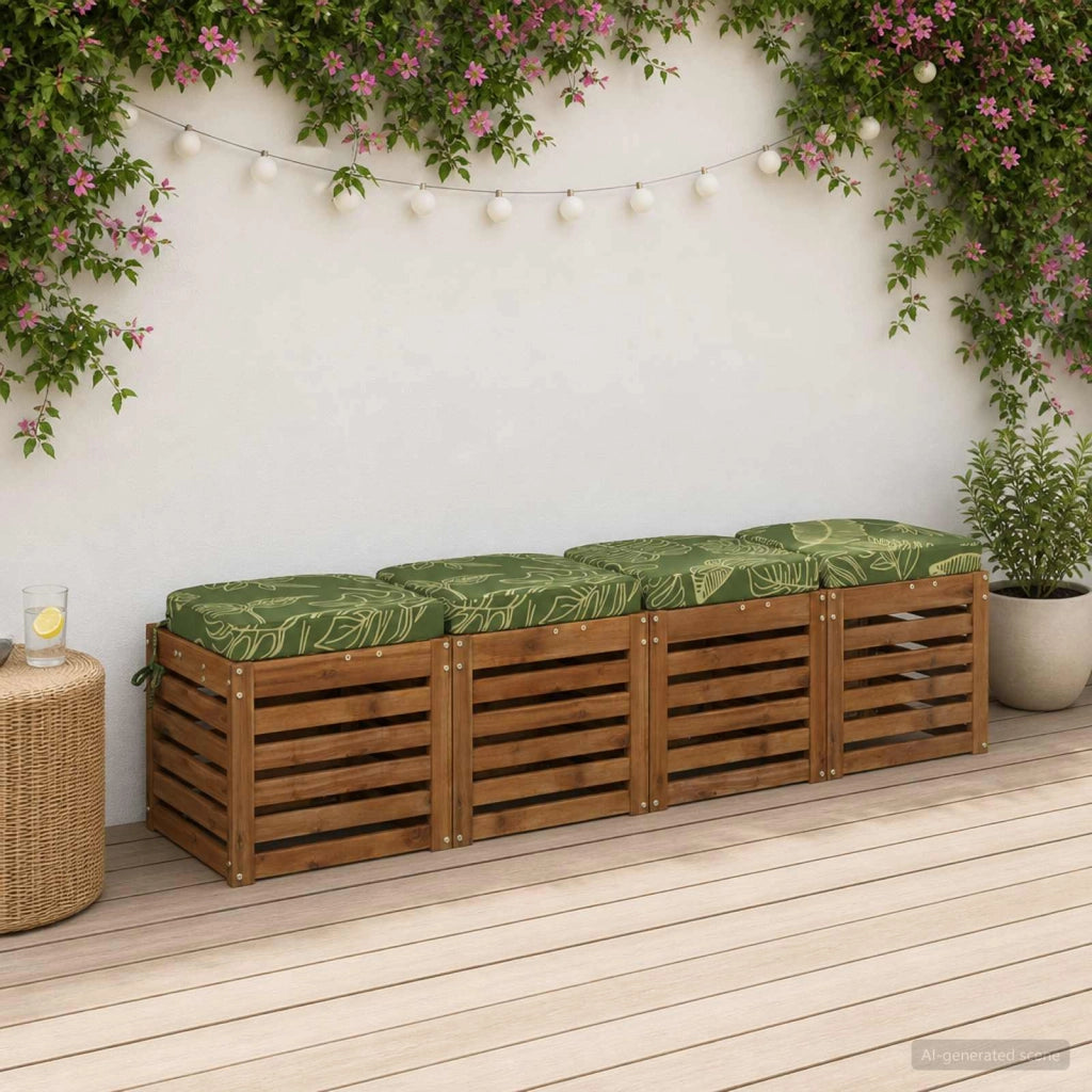 Cuscini per sedile a 4 pezzi SOEST 4 pcs 100% Poliestere 945268
