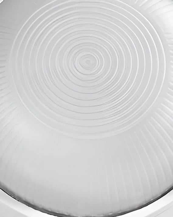 PLAFONIERA TONDA 'EFESTO' Colore Bianco