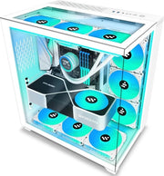 Cassa ATX per PC Gaming con Vetro Resistentente e 9 Ventilatori ARGB