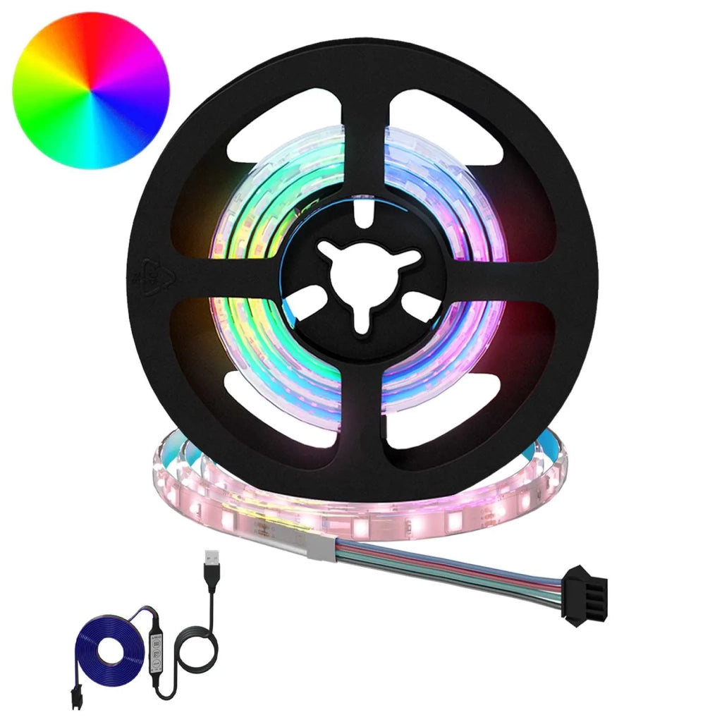 Striscia LED 2 pz Nero e trasparente 550 mm Rame e plastica CFW4795942
