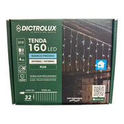 TENDA LUMINOSA 160 LED BIANCO FREDDO
