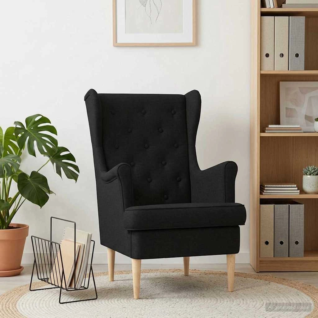 Poltrona Nero Tessuto 42029920