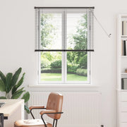 Tenda Veneziana Grigio Argento 150 x 90 cm PVC 42003685