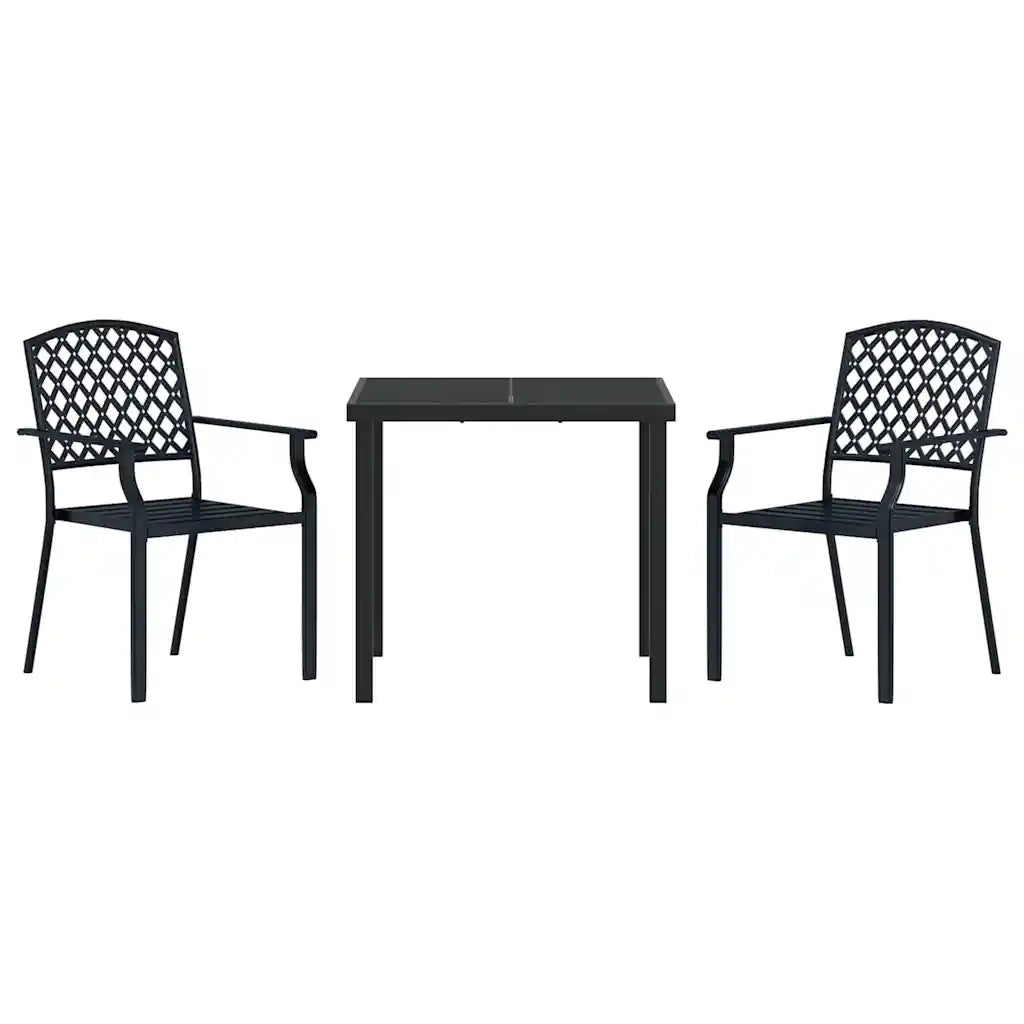 Set da Pranzo per Giardino 3 pz Antracite 3379303