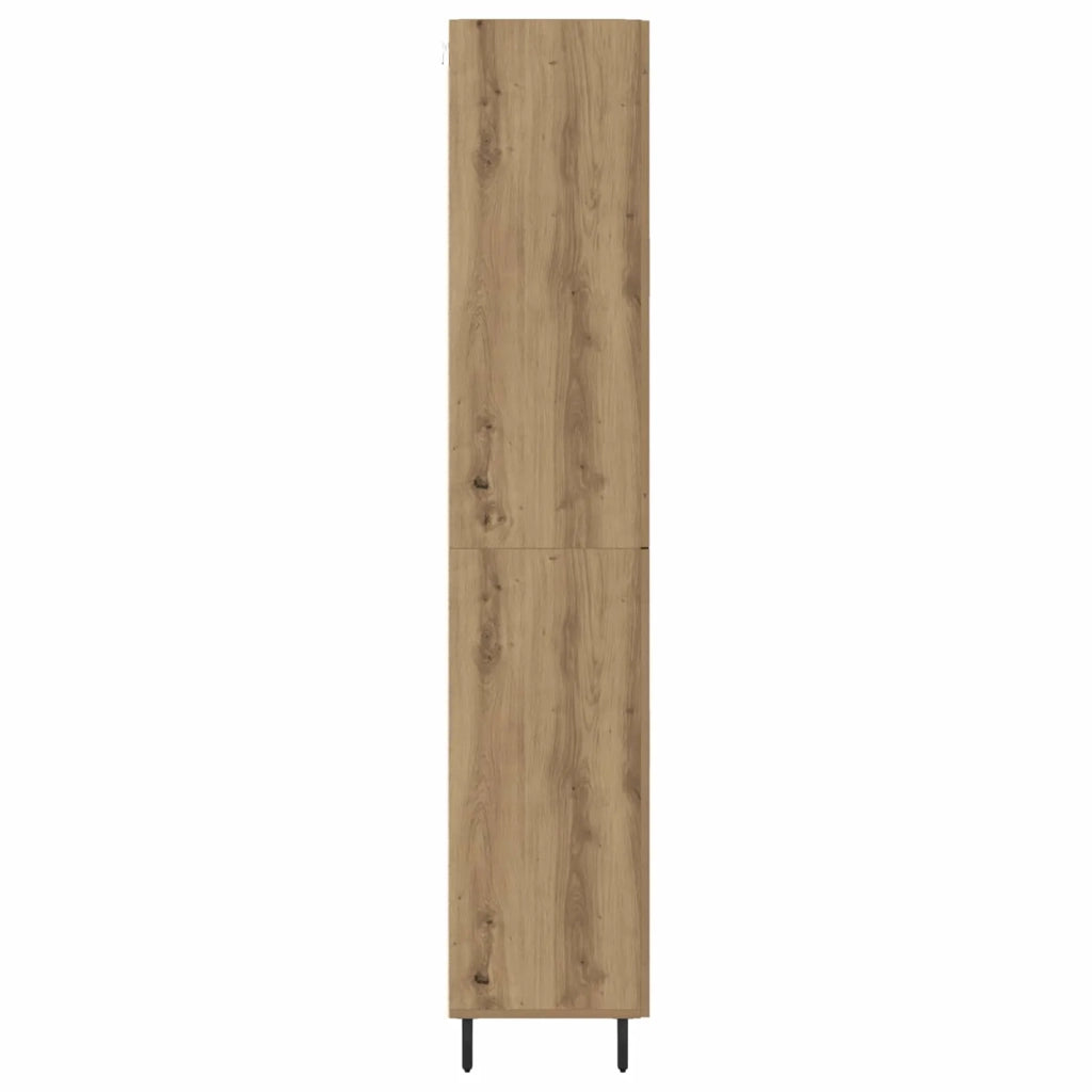 Credenza 2 pcs Rovere artigianale 69,5 x 34 x 180 cm 3415922